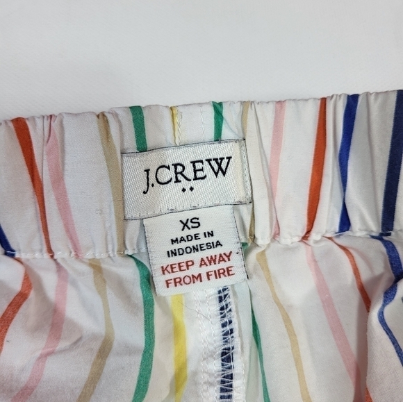 J Crew Stripped Sleep Shorts - Picture 4 of 4